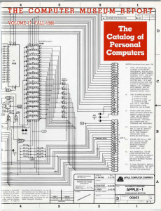 The early model personal computer contest, from the Computer