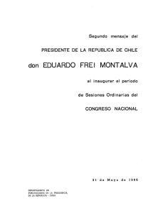 don EDUARDO FREl MONTALVA