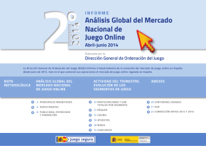 Análisis Global del Mercado Juego Online Abril