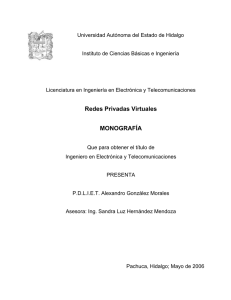 Redes Privadas Virtuales (VPN) - Universidad Autónoma del Estado