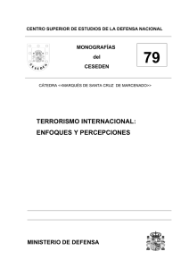 terrorismo internacional: enfoques y percepciones