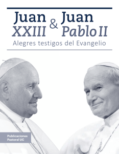 Juan XXIII Juan Pablo II