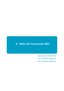 9. Taller de Formación.NET