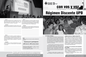 Boletín con vos y voz N° 7 - Universidad Pontificia Bolivariana