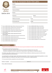 inscripcion cine 2016