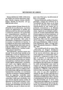 Enrique Echeburúa (1999): ¿Adicciones sin drogas?