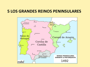 Los grandes reinos peninsulares.