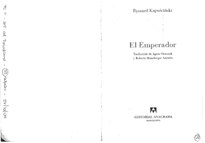 Texto El Emperador