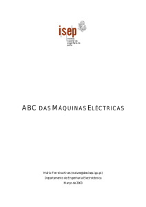 ABC das Máquinas Eléctricas - Departamento de Engenharia
