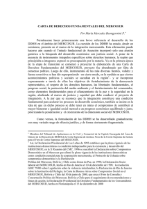 Carta de Direitos Humanos - María Mercedes Buongermini