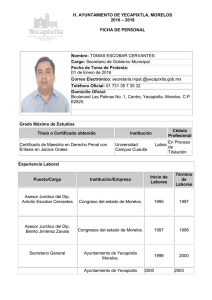 Secretario Municipal - transparenciamorelos.mx