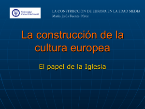 La construcción de la cultura europea