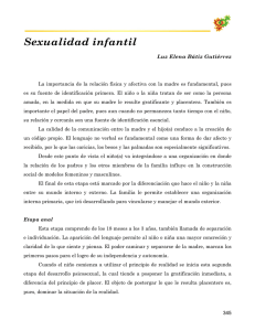 Sexualidad infantil