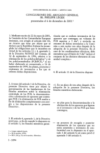 CONCLUSIONES DEL ABOGADO GENERAL SR. PHILIPPE