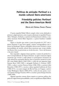 Políticas de amizade: Portinari e o mundo cultural ibero