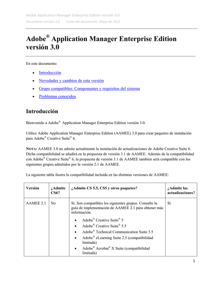 Adobe Application Manager Enterprise Edition Readme