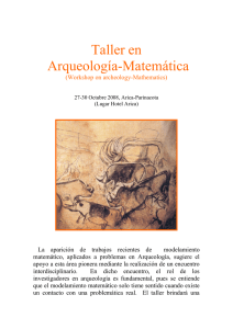 Taller en Arqueología-Matemática