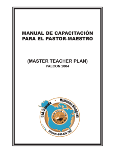 manual de capacitación para el pastor