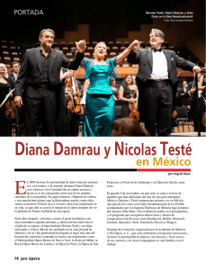 Diana Damrau y Nicolas Testé