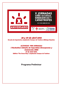 Programa - Universidad de Málaga