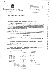 Network Scan Data - Confederación Hidrográfica del Segura