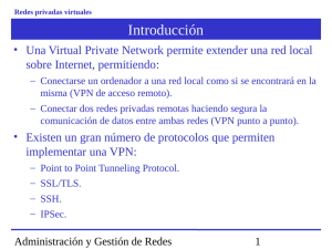 Redes privadas virtuales
