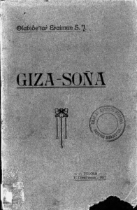 GIZA - SO Ñ A - Memoria Digital Vasca