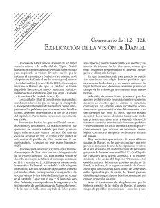 Explicación de la visión de Daniel