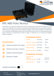 XPC-ABS Ficha Técnica