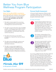 Better You from Blue Wellness Program Participation