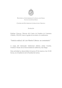Jaime Concha - Facultad de Letras - Pontificia Universidad Católica