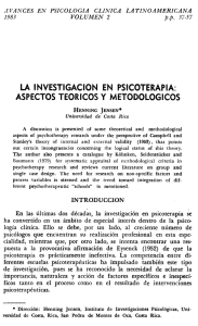 Page 1 A VANCES EN PSICOLOGIA CLINICA LATINOA MERICANA