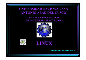 introduccion a linux - Avid Roman Gonzalez