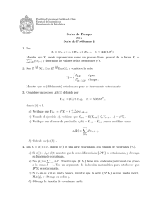 Serie de Problemas 2 - Facultad de Matemáticas