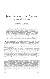 Juan Francisco de Aguirre y su "Diario"