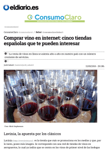 Comprar vino en internet: cinco tiendas españolas que te pueden