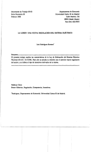 Documento de Trabajo 95-02 Departamento de Economfa Serie