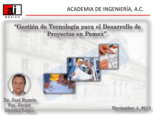 Presentación de PowerPoint - Academia de Ingeniería de México