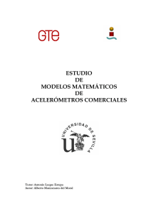 estudio de modelos matemáticos de acelerómetros comerciales