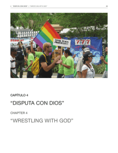 “disputa con dios” “wrestling with god”