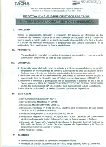 l. FINALIDAD 11. PROPÓSITO: III. OBJETIVOS: IV. BASE LEGAL V