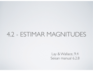 4.2 - estimar magnitudes