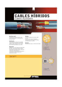 Descripción cable Combinación de cables de cobre para