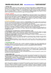 &ldquo;MADRID ARCO SOLAR&rdquo;: MAS (www.madridarcosolar.es