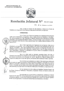 INSTITUTO NACIONAL DE ESTAD!STICA E INFORMÁTICA 062