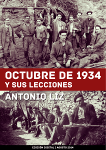 Octubre de 1934 y sus lecciones (, 2 MB)