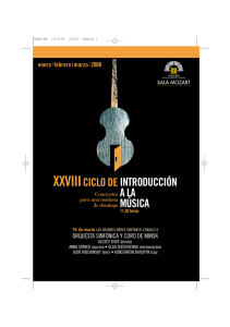 xxviii - Auditorio de Zaragoza