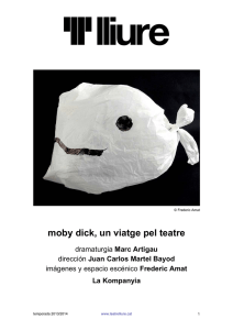 moby dick, un viatge pel teatre