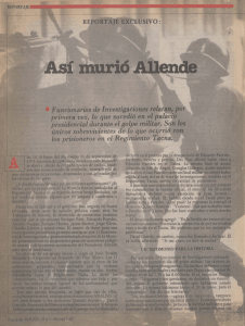 Así murió Allende - Salvador Allende