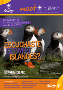 Bienvenidos al XV Moot Scout Mundial en Islandia 2017
